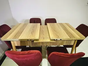 6 Seater Extendable Dining Table Set