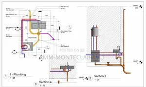 Mechanical Electrical Plumbing/Piping (Mep) Engineering Drawings