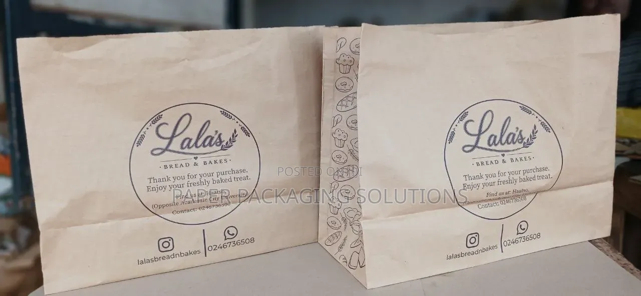 Takeaway Packaging Bags | Food Paper Bags