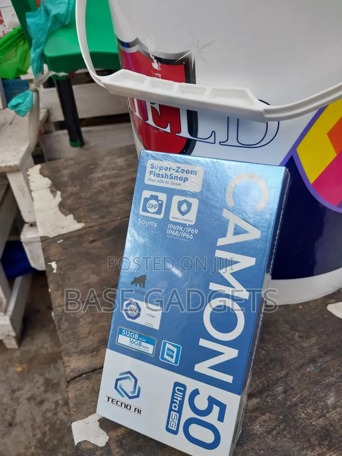 New Tecno Camon 50 Ultra 512 GB White