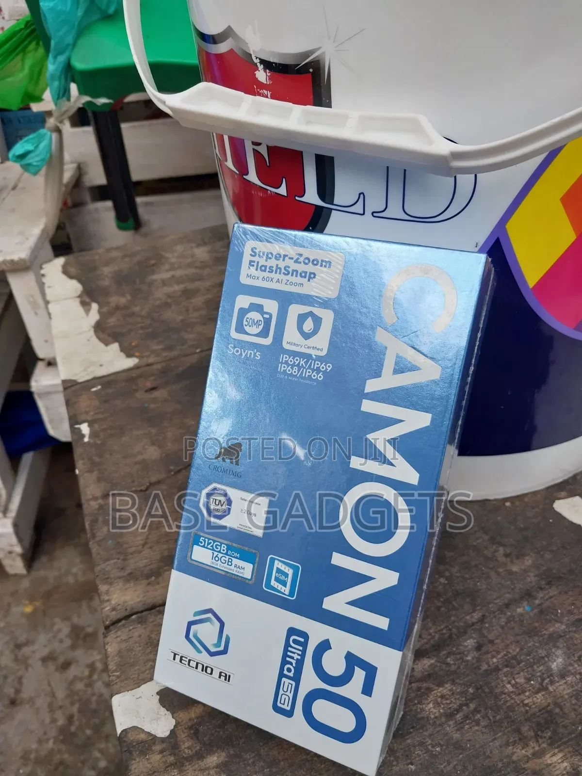 New Tecno Camon 50 Ultra 512 GB White