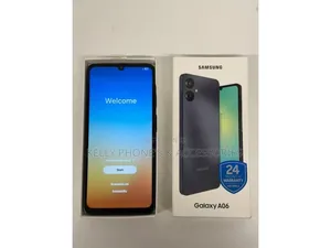 New Samsung Galaxy A06 64 GB Black