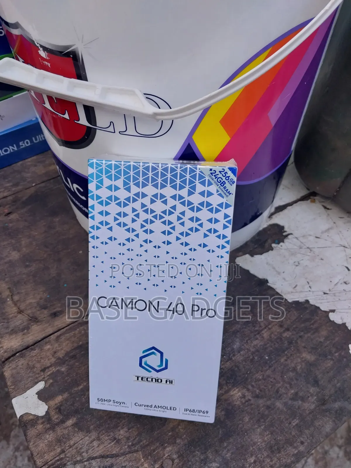 New Tecno Camon 40 Pro 5G 256 GB White
