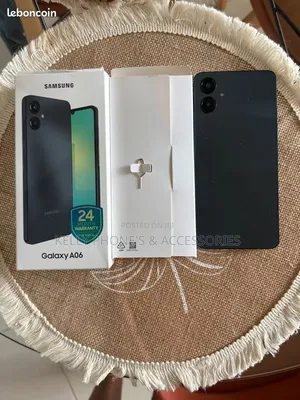 New Samsung Galaxy A06 128 GB Black