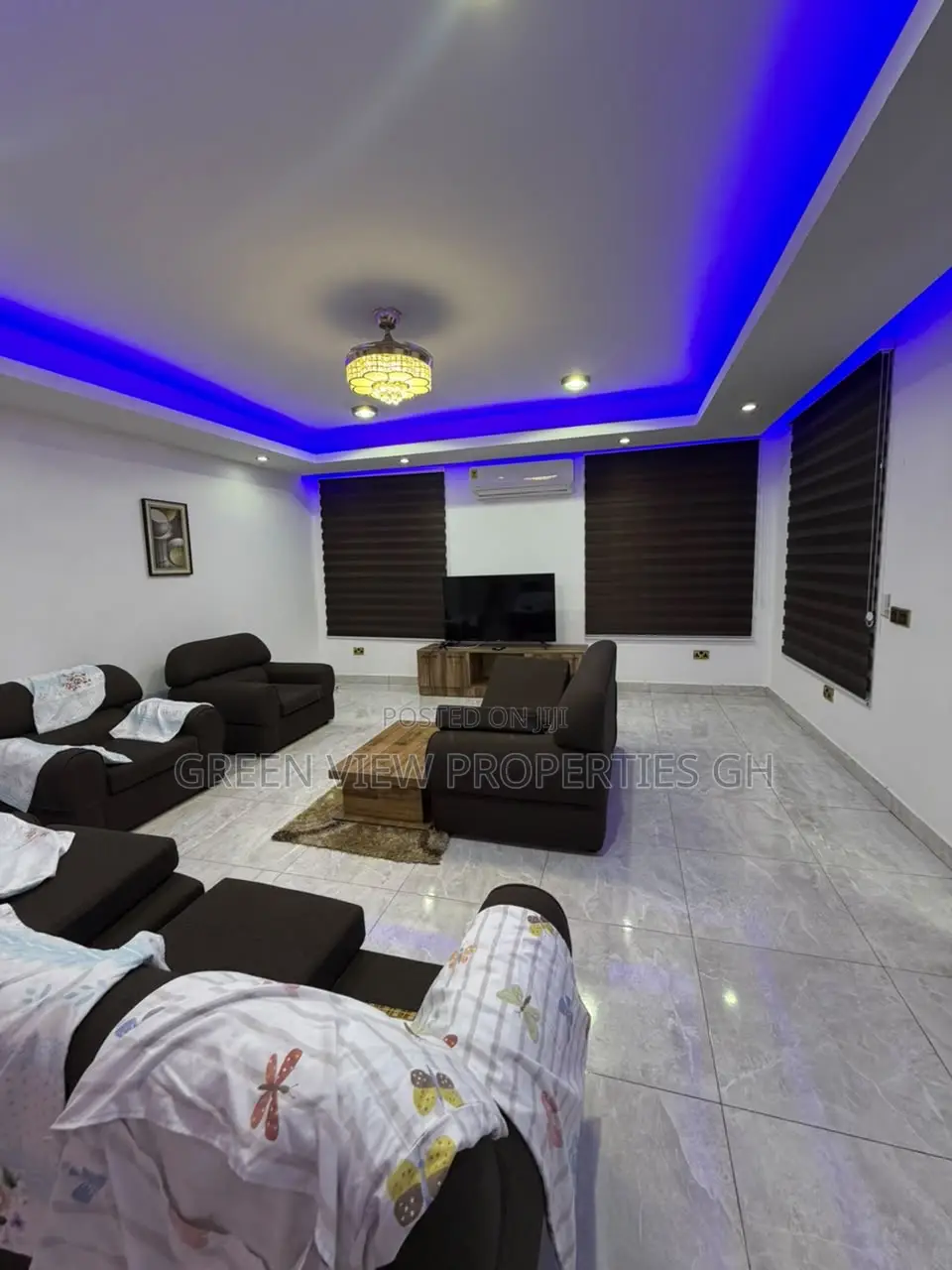 Furnished 5bdrm Duplex in East Legon for rent