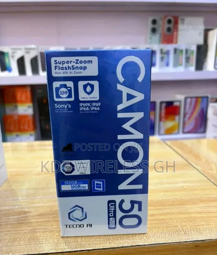 New Tecno Camon 50 Ultra 512 GB Green