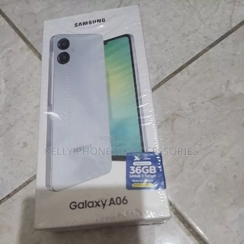 New Samsung Galaxy A06 128 GB Black