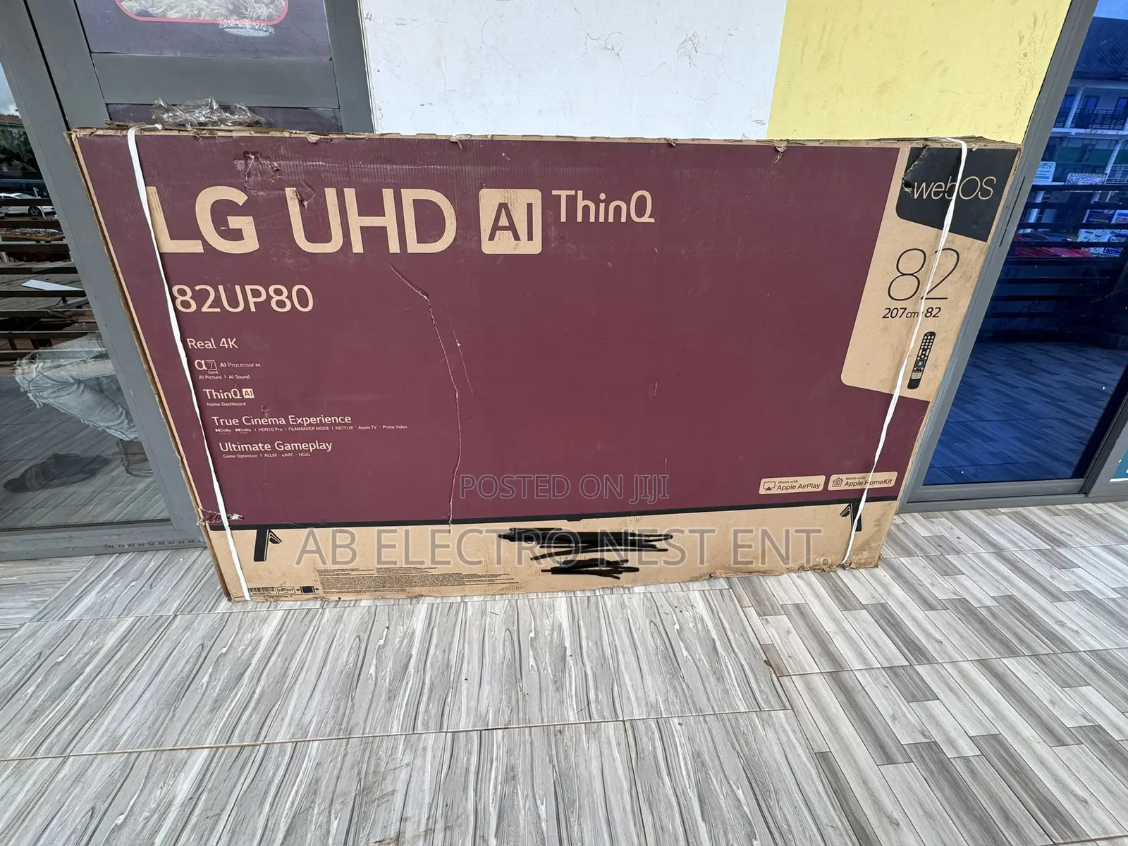 New Inbox Lg 82” Smart Uhd + Magic Remote