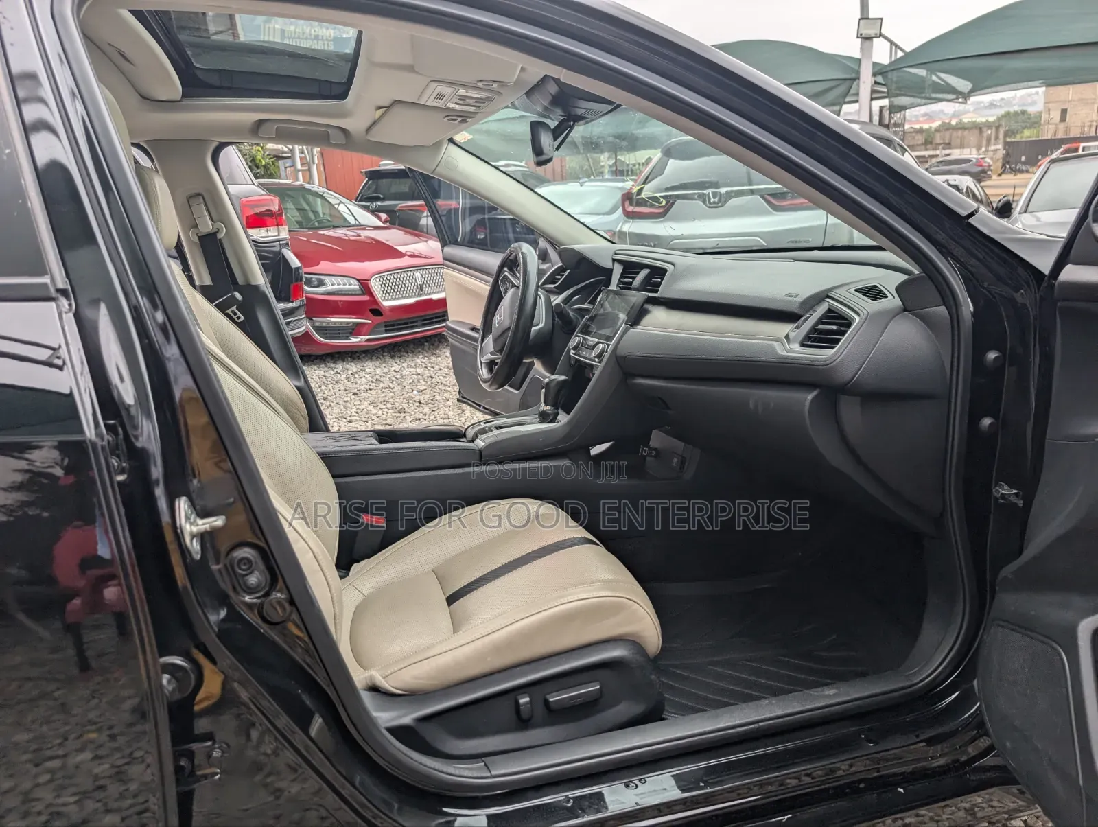 Honda Civic Touring 4dr Sedan (1.5L 4cyl) 2017 Black