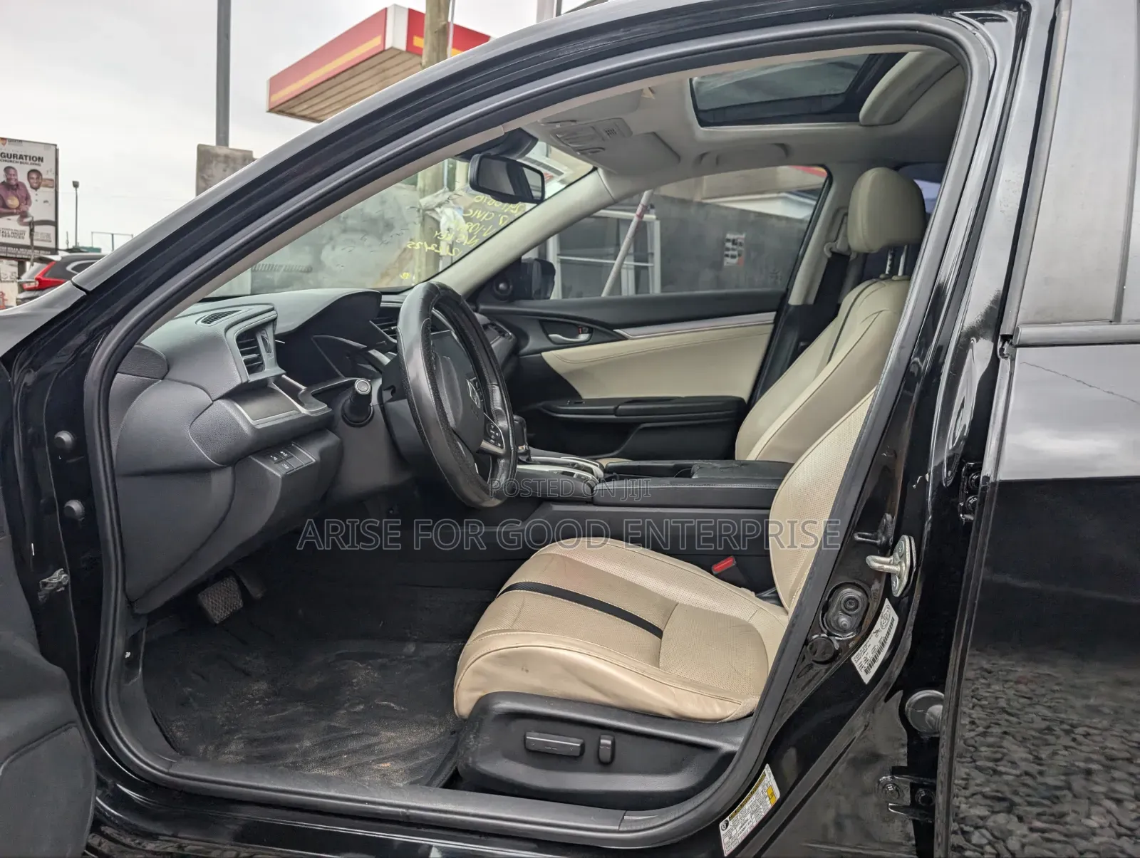 Honda Civic Touring 4dr Sedan (1.5L 4cyl) 2017 Black