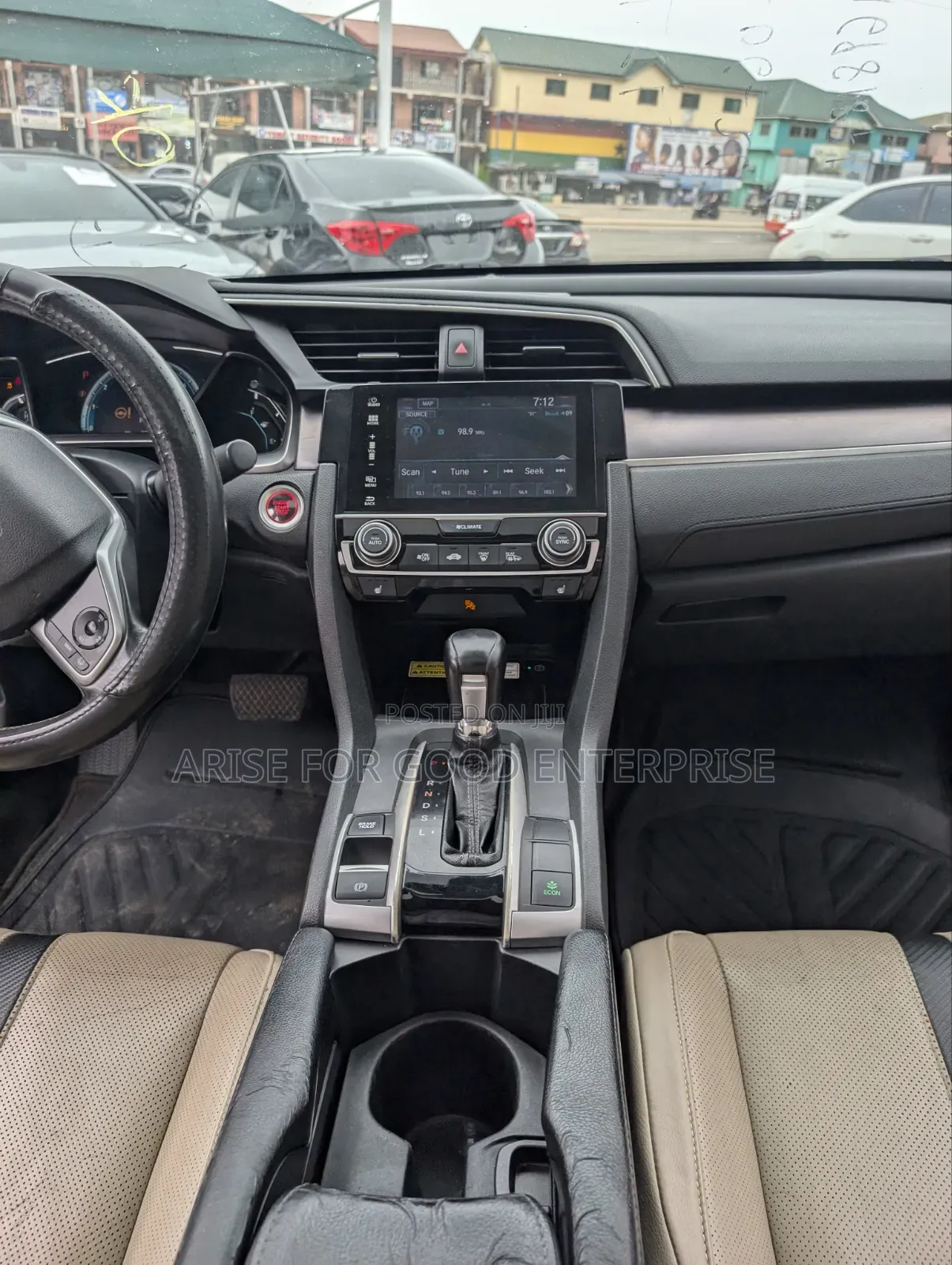 Honda Civic Touring 4dr Sedan (1.5L 4cyl) 2017 Black