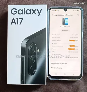 New Samsung Galaxy A17 5G 128 GB Black