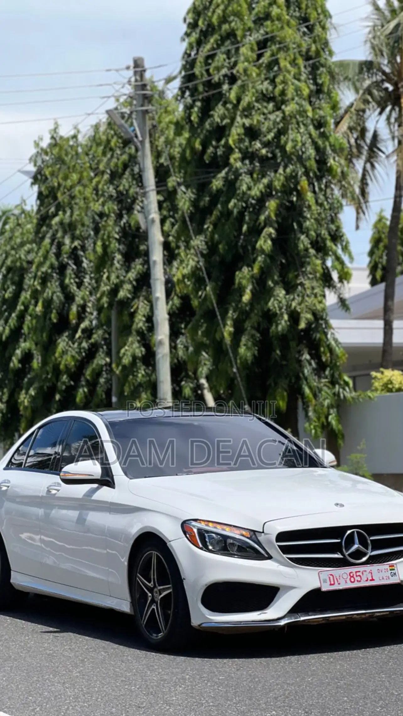 Mercedes-Benz C300 2018 White