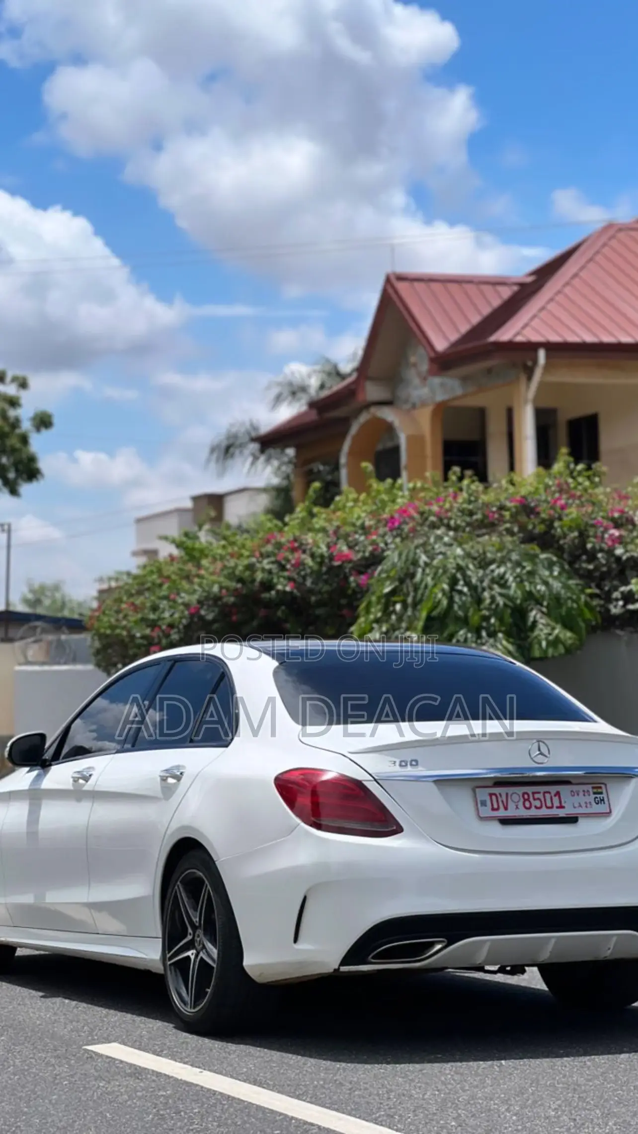 Mercedes-Benz C300 2018 White