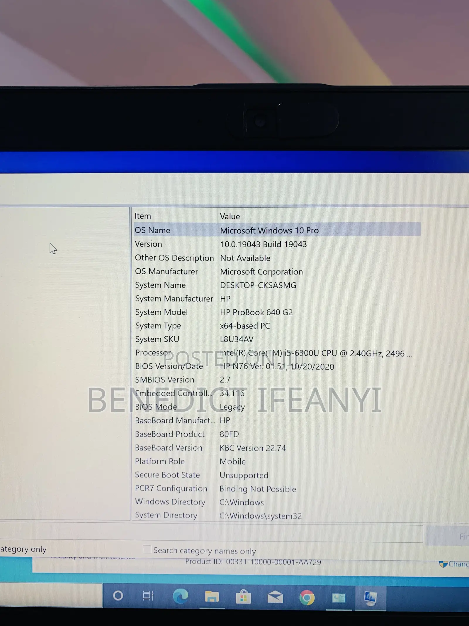 Laptop HP ProBook 640 G2 8GB Intel Core i5 HDD 320GB