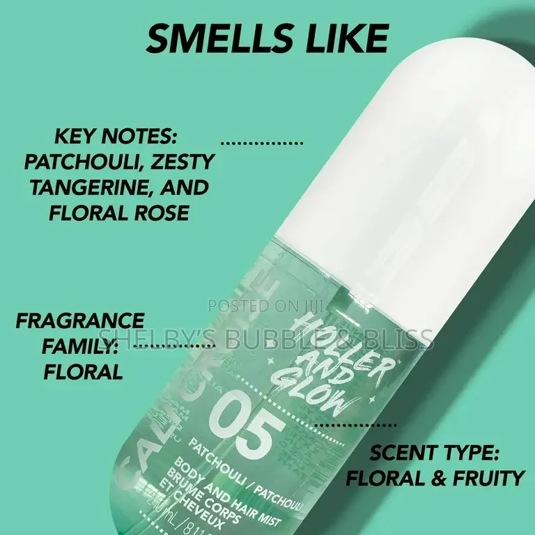 Holler and Glow Hair and Body Mist