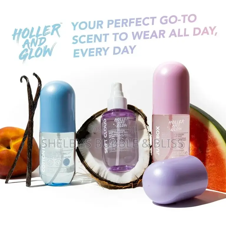 Holler and Glow Hair and Body Mist