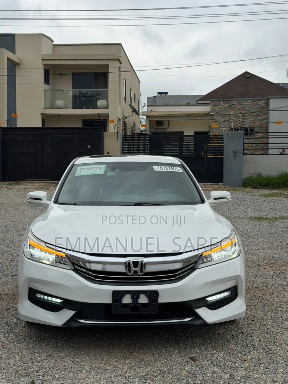 Honda Accord Touring V6 4dr Sedan FWD (3.5L 6cyl 6A) 2017 White
