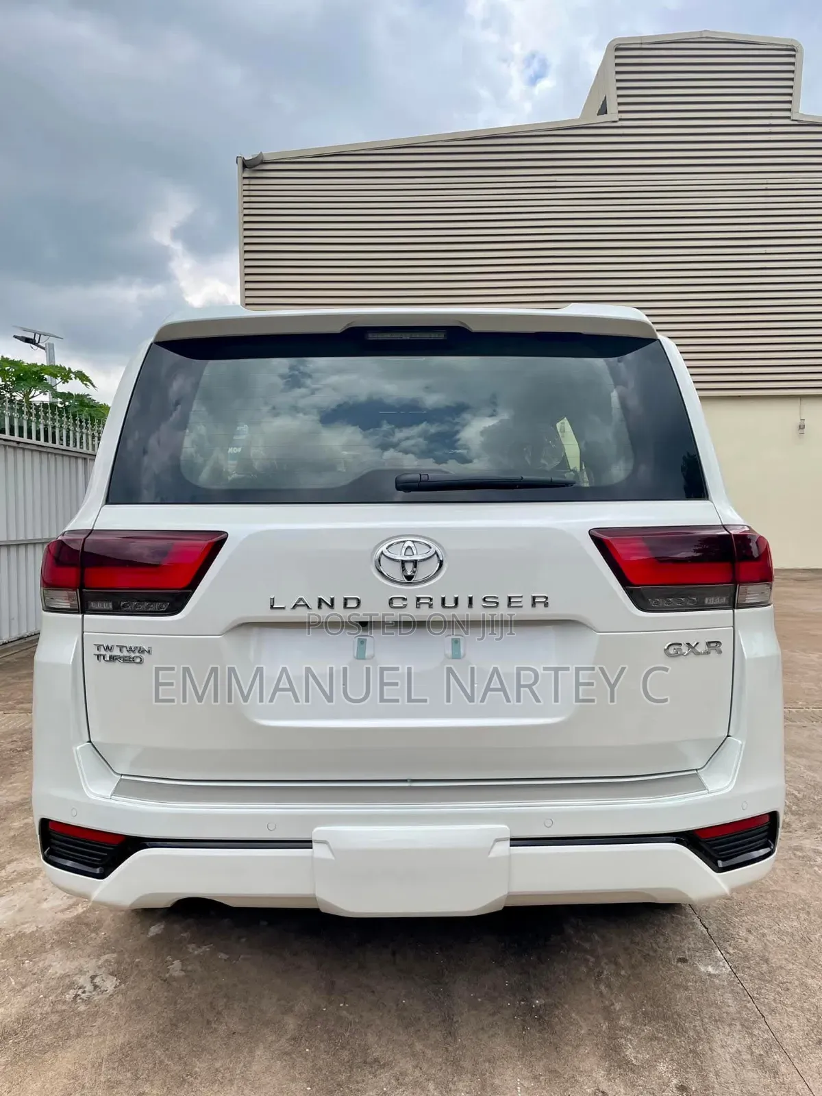 New Toyota Land Cruiser 2023 White
