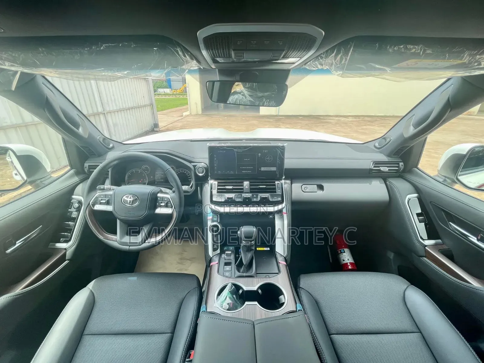 New Toyota Land Cruiser 2023 White