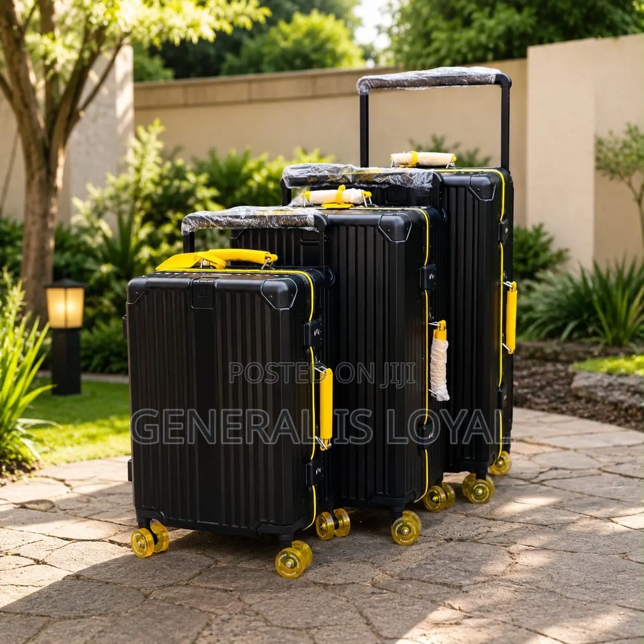 3 Set Solid Traveling Luggage
