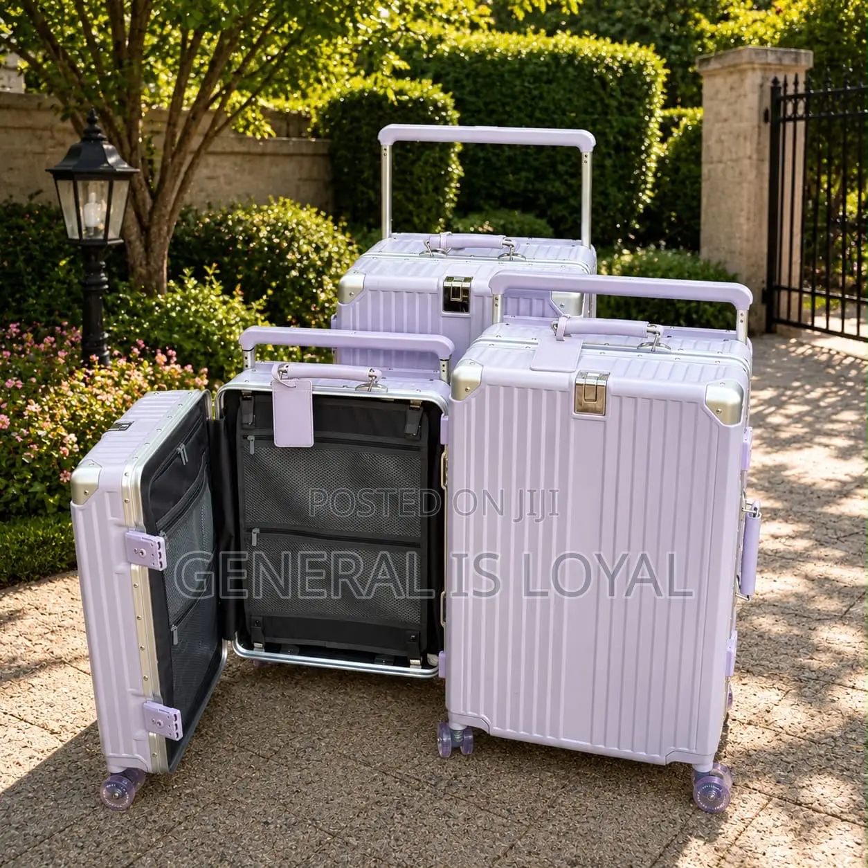 3 Set Solid Traveling Luggage