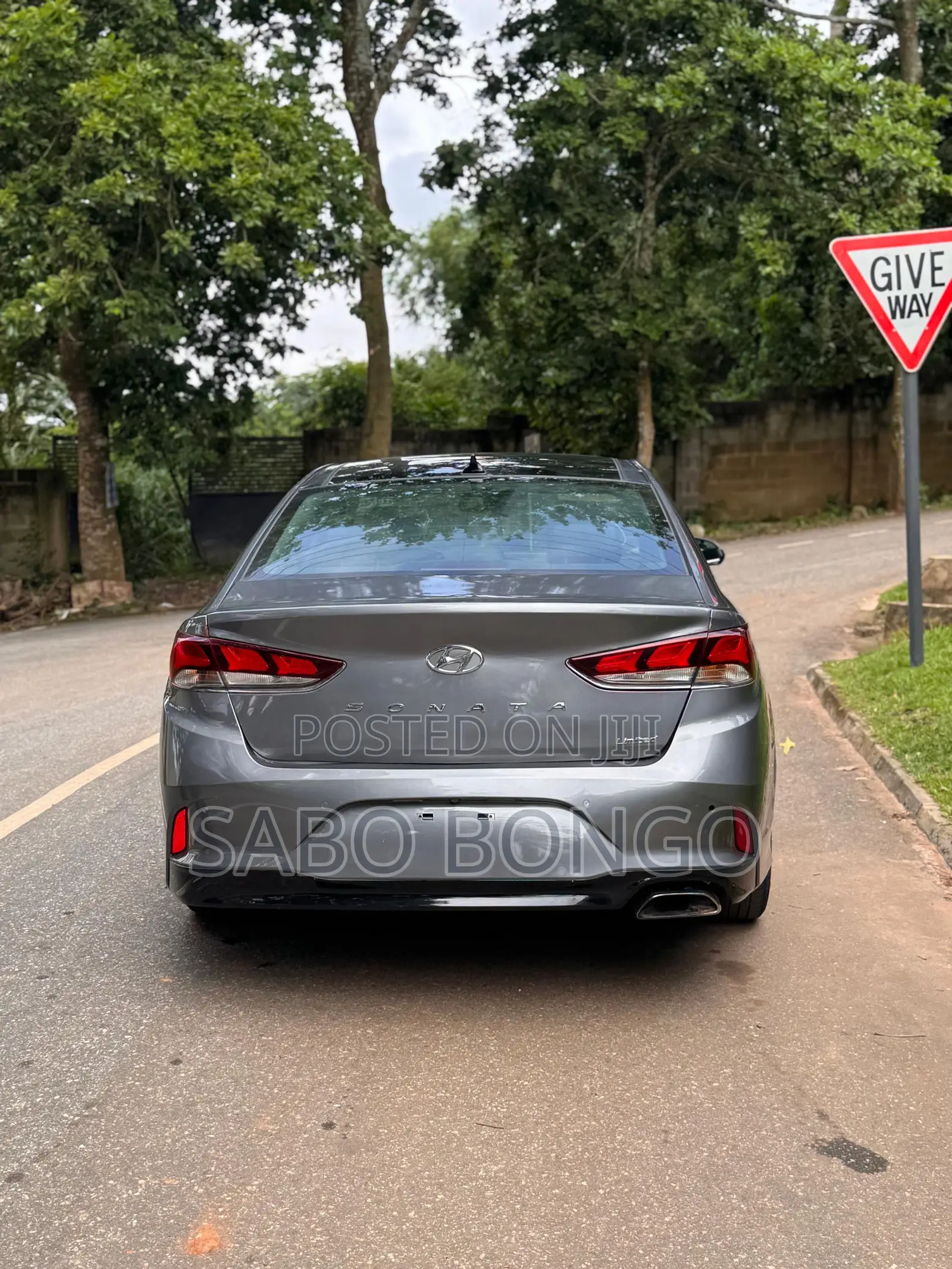 Hyundai Sonata Sport 2.0T 2018 Gray
