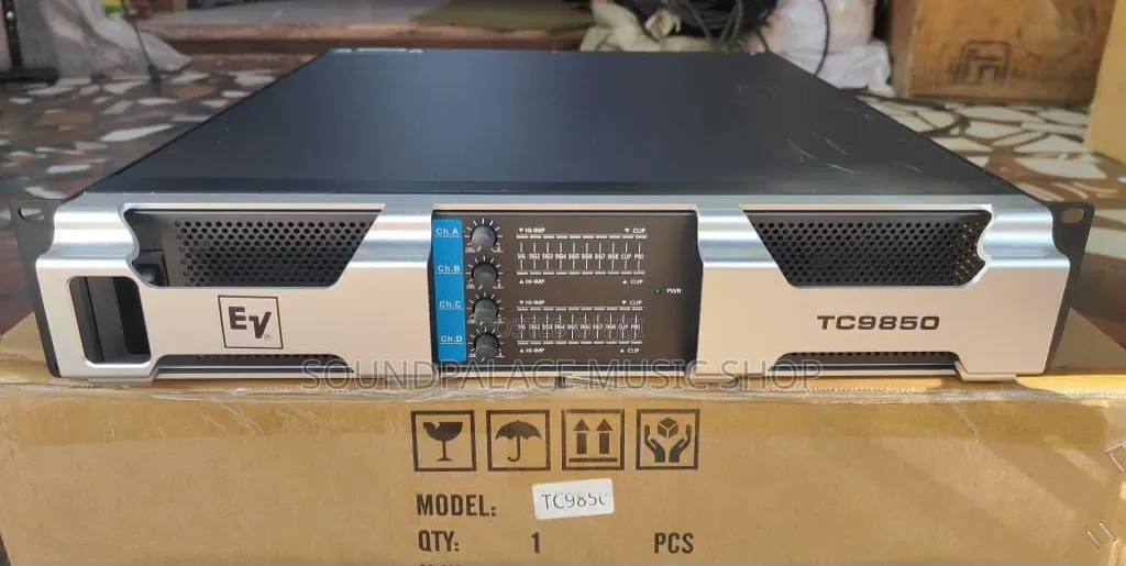 Electro-Voice Tc9850, a Professional 4-Channel Power Amplifier