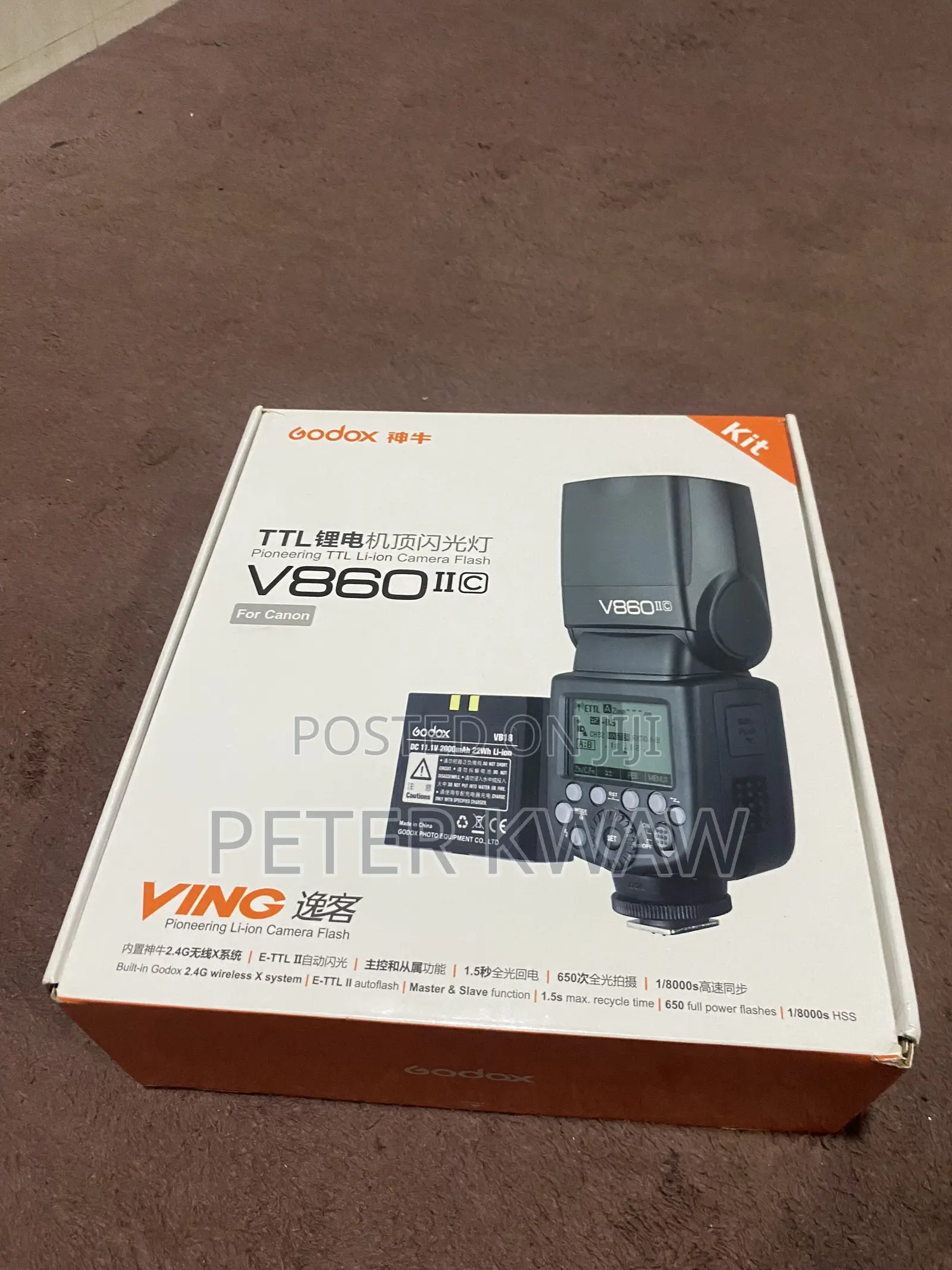 Godox V860 Ii (C) for Sale