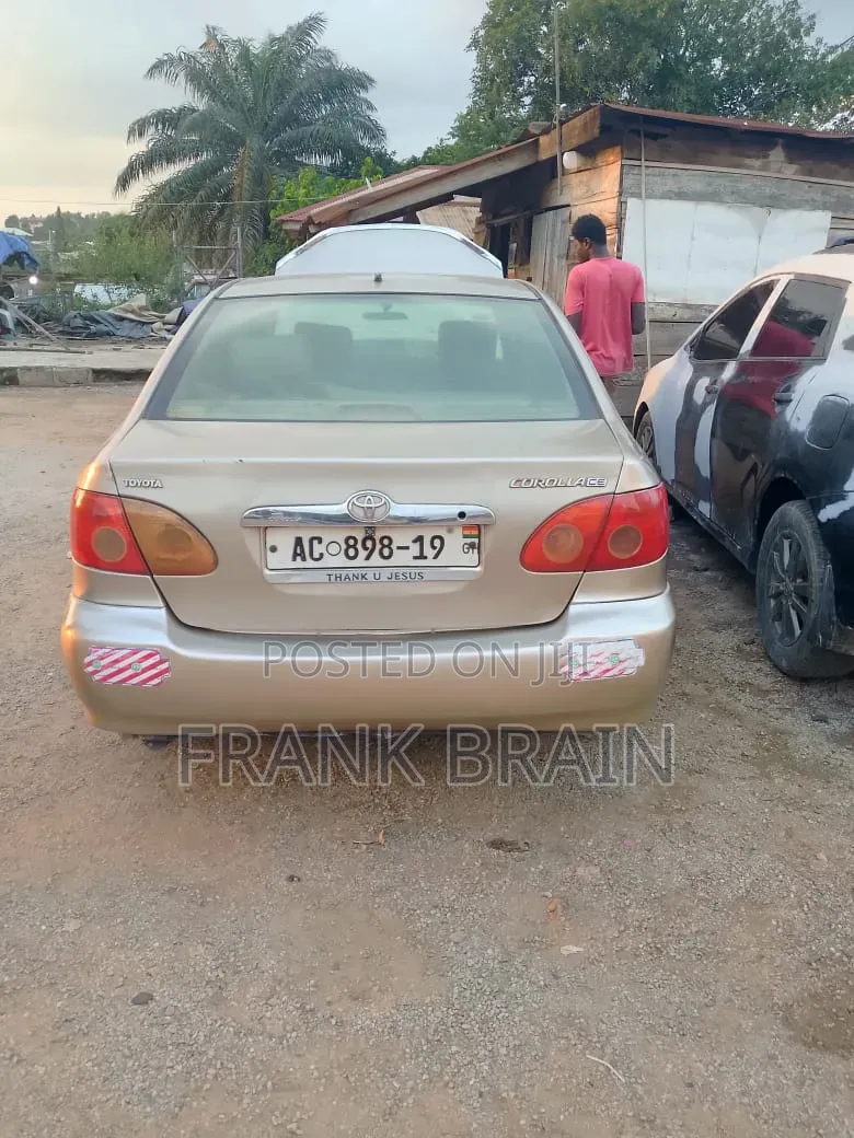 Toyota Corolla 1.8 VVTL-i TS Compressor 2007 Gold