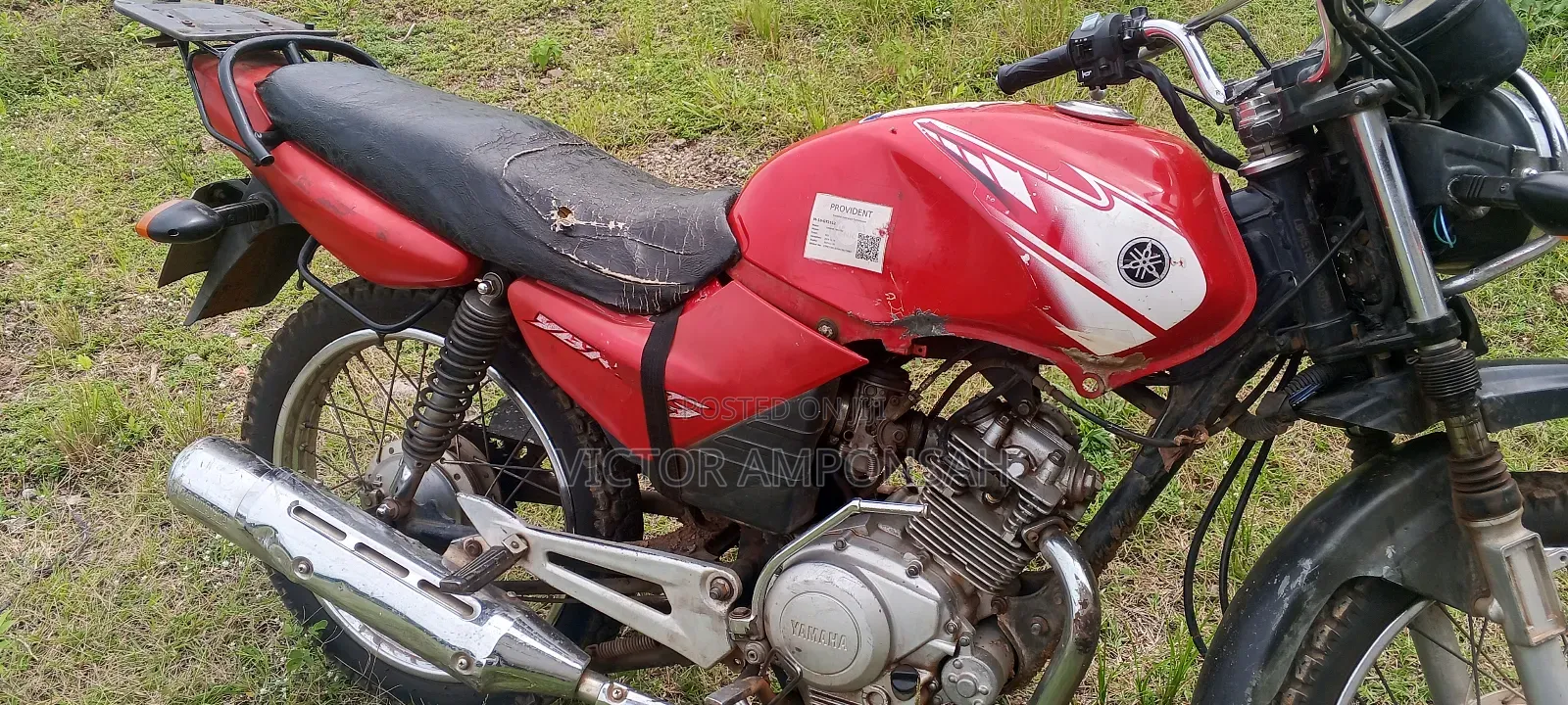Yamaha YBR125 2010 Red