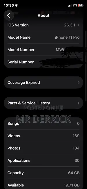 Apple iPhone 11 Pro 64 GB