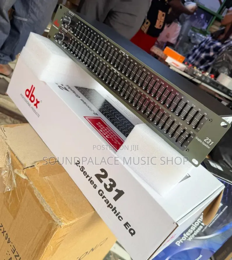 DBX 231 2-Series Graphic Equalizer. (31-Band Audio Processor)