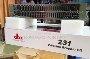 DBX 231 2-Series Graphic Equalizer. (31-Band Audio Processor)