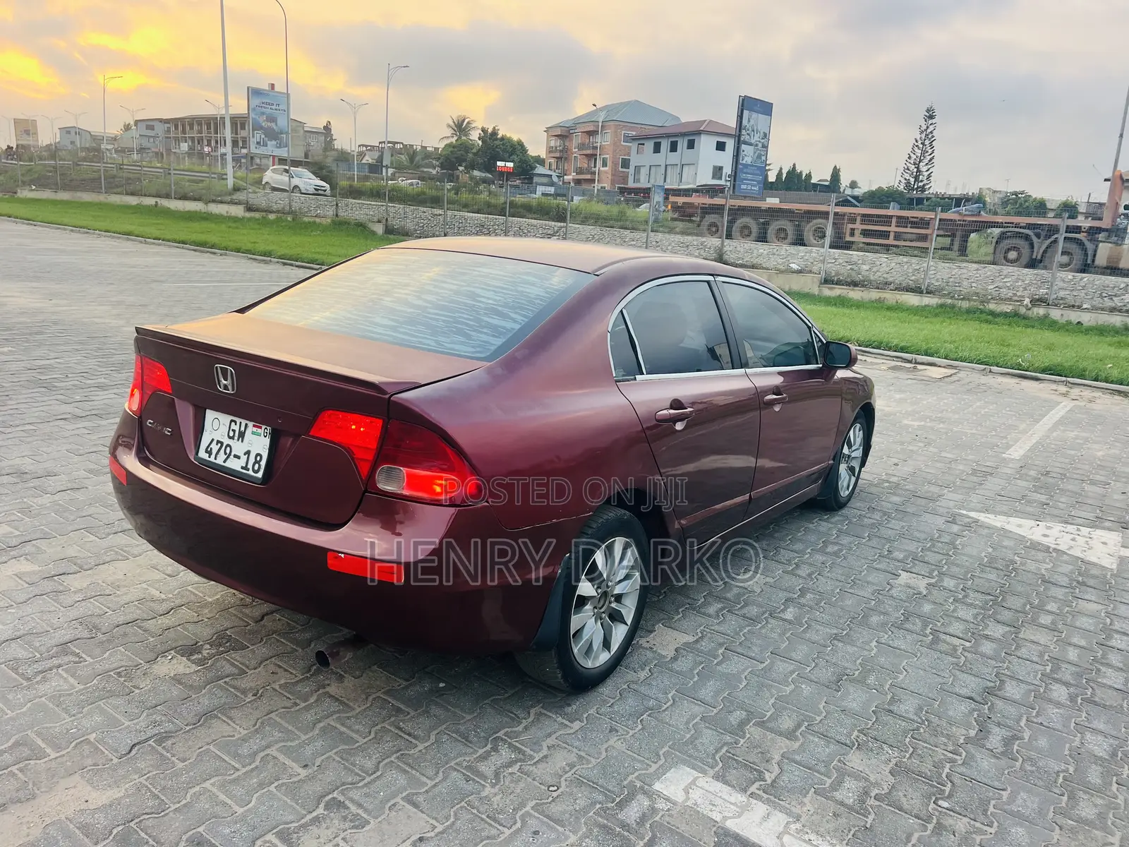 Honda Civic 2009 Red