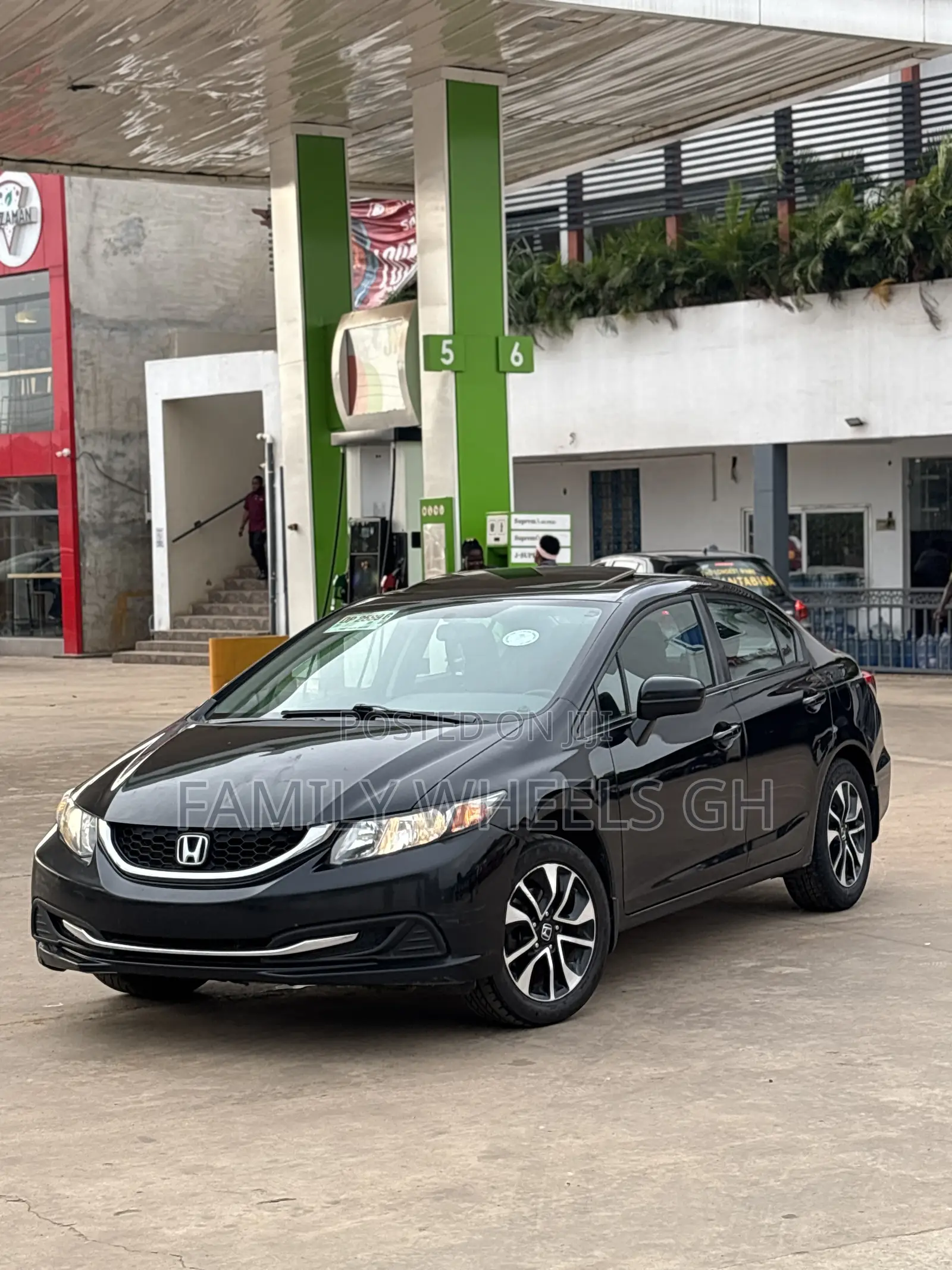 Honda Civic EX 4dr Sedan (1.8L 4cyl CVT) 2015 Black