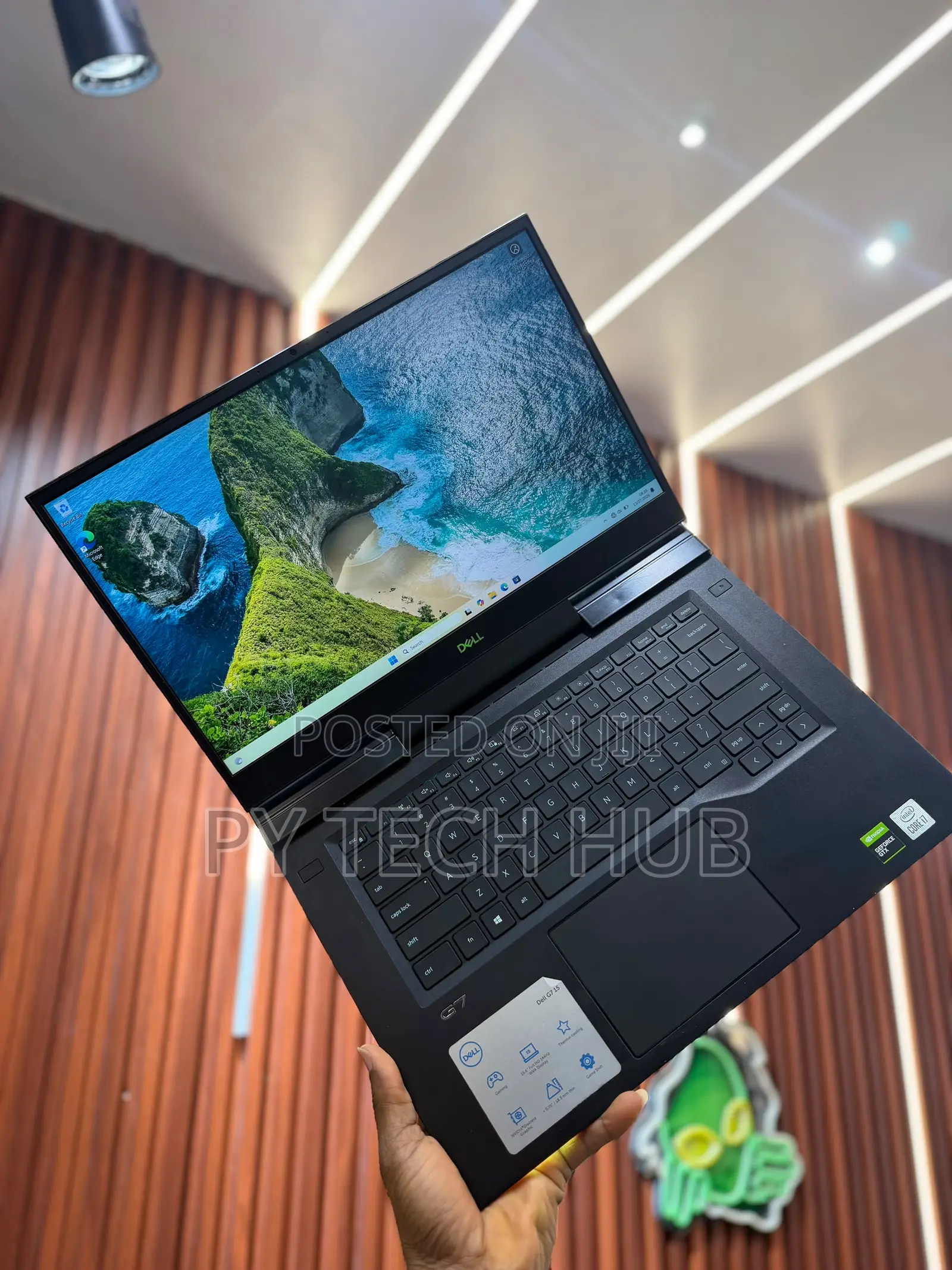 Laptop Dell G7 15 7590 16GB Intel Core i7 SSD 512GB