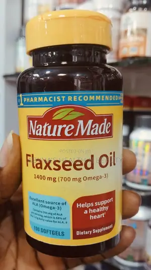 Flaxseed Oil Softgel
