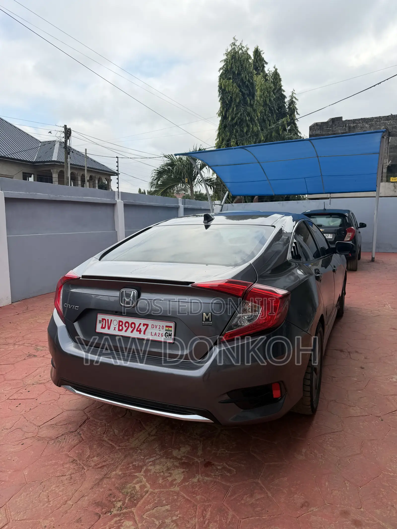 Honda Civic EX-L 2021 Gray