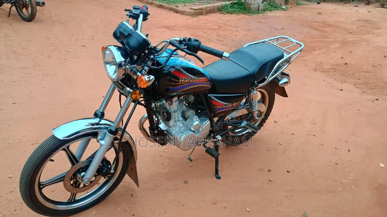 Haojue HJ125-8K 2025 Black