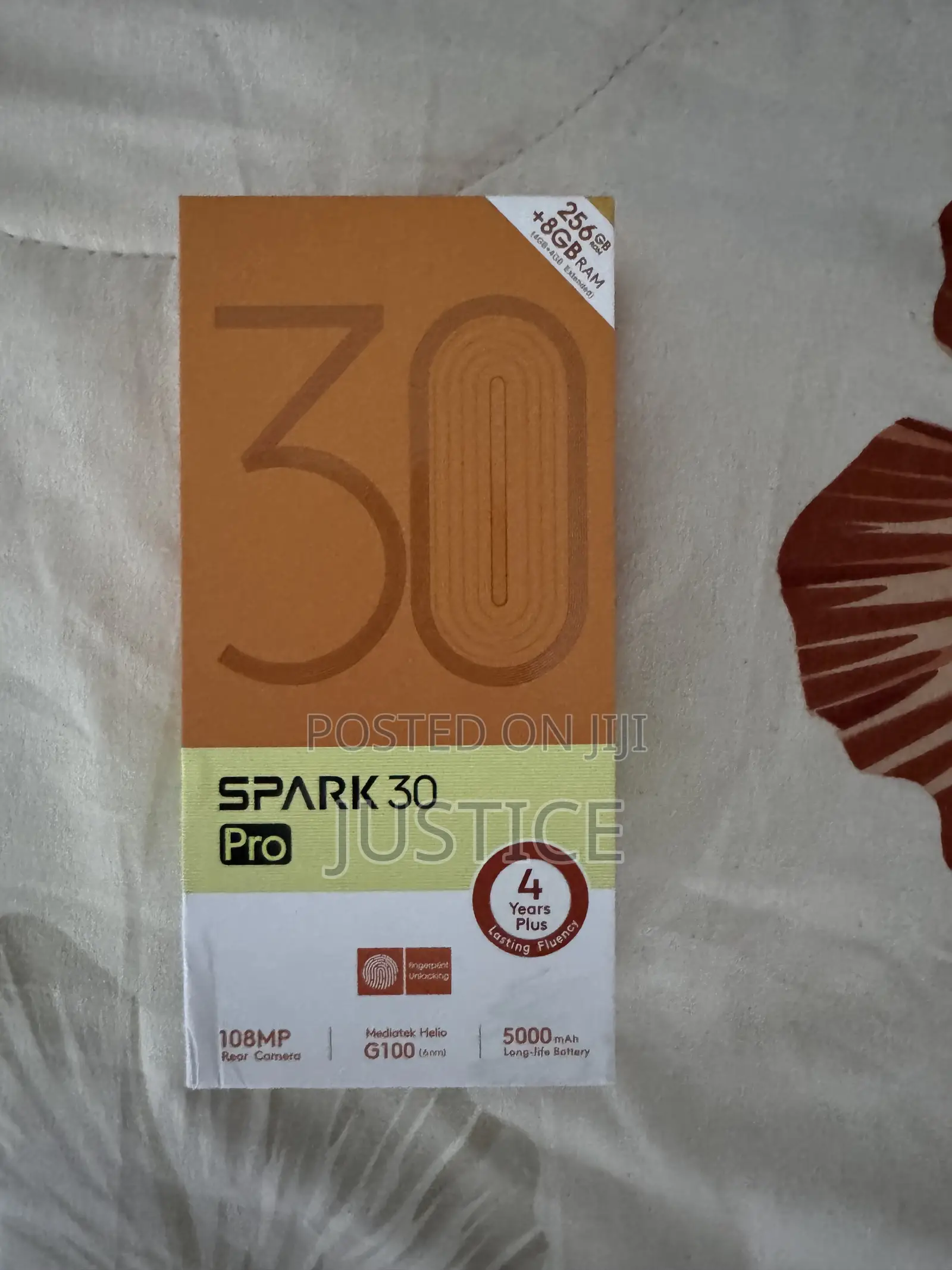 New Tecno Spark 30 Pro 256 GB Black