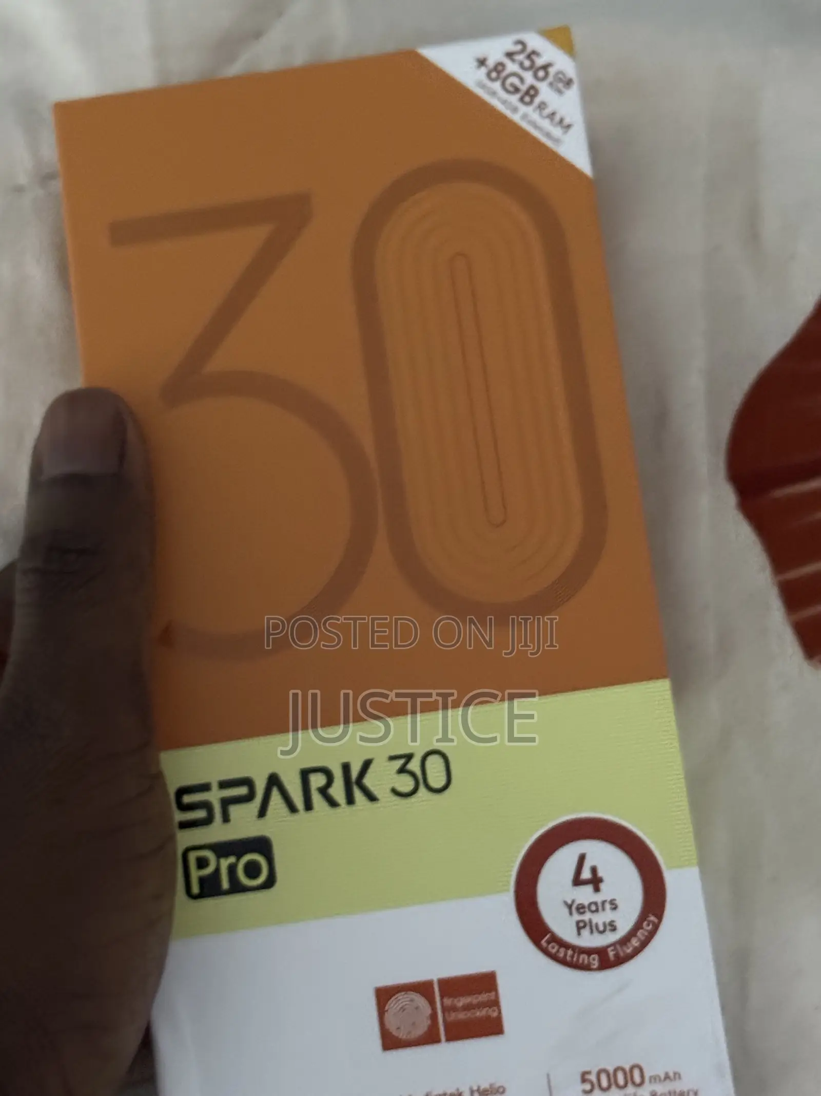 New Tecno Spark 30 Pro 256 GB Black