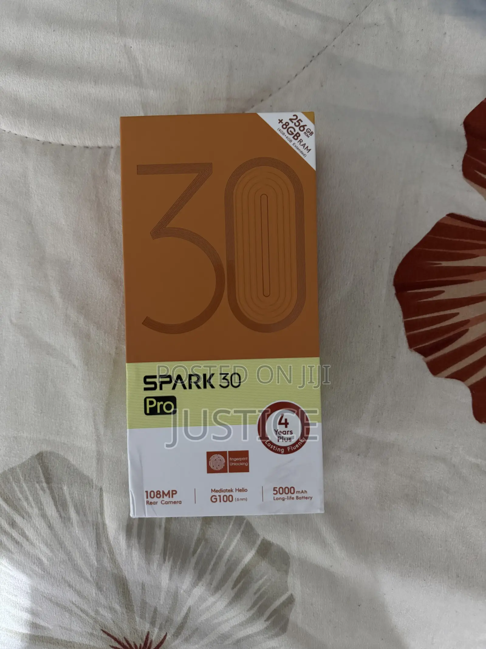 New Tecno Spark 30 Pro 256 GB Black