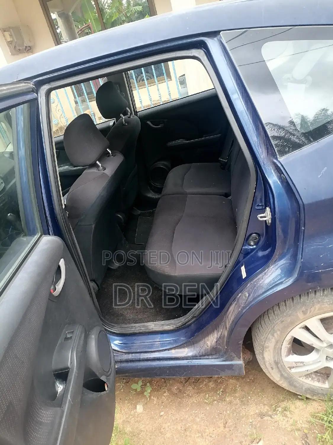 Honda Fit Automatic 2012 Blue