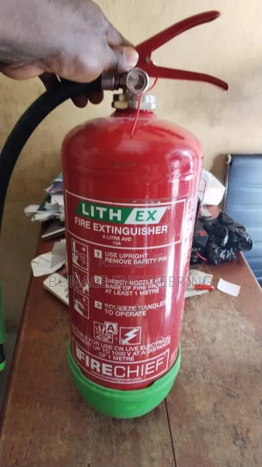 6litres Lithium Battery Fire Extinguisher