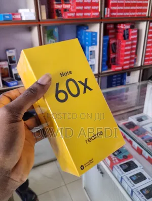 New Realme Note 60x 128 GB Black