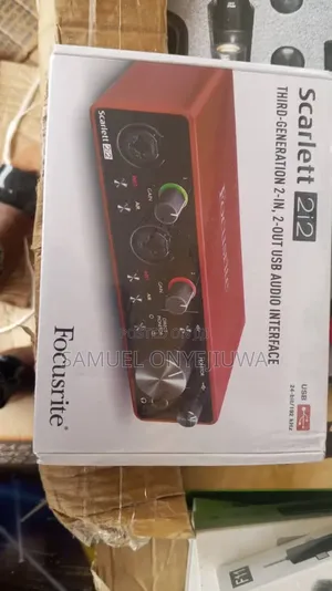 Focusrite Scarlett 2i2 3rd Gen Usb Audio Interface