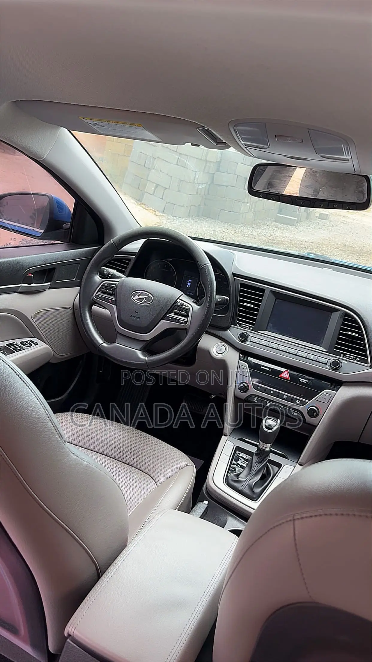 Hyundai Elantra Limited 2018 Blue
