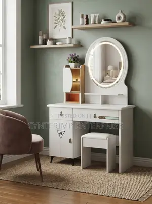Dressing Table With Mirror