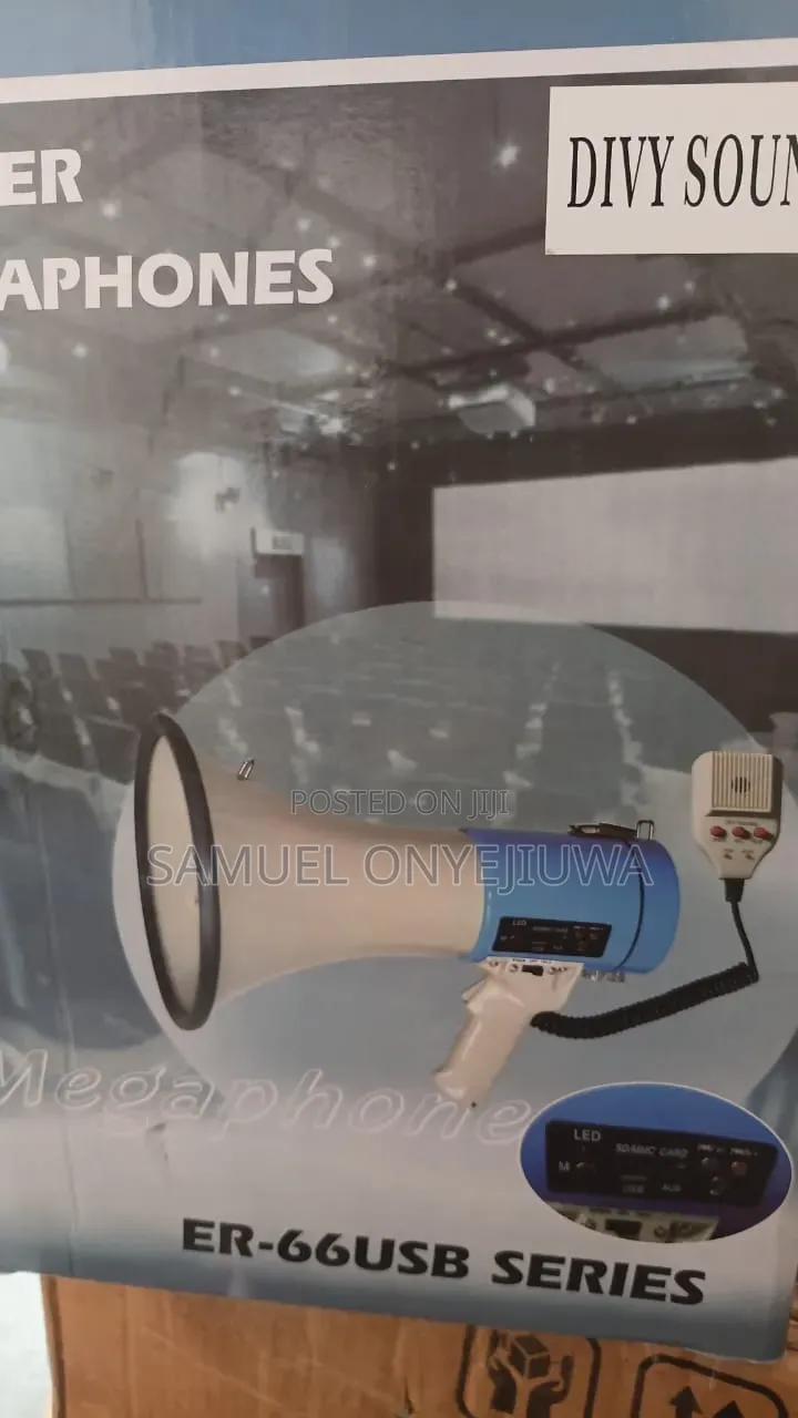 Divy Sound Er-66usb Series Handheld Power Megaphone